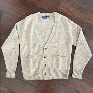 Vintage Shetland Wool Cardigan Scotland